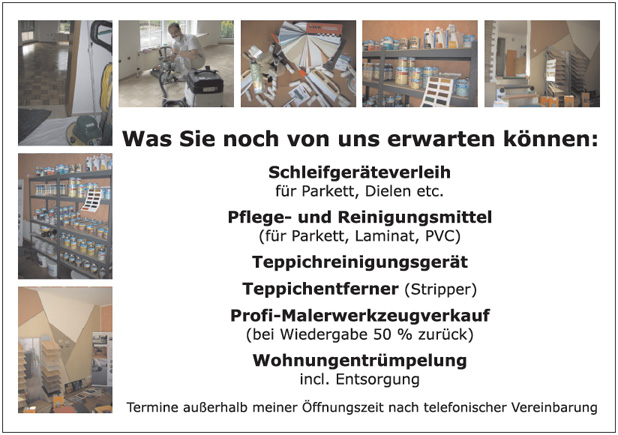 Leistungsübersicht